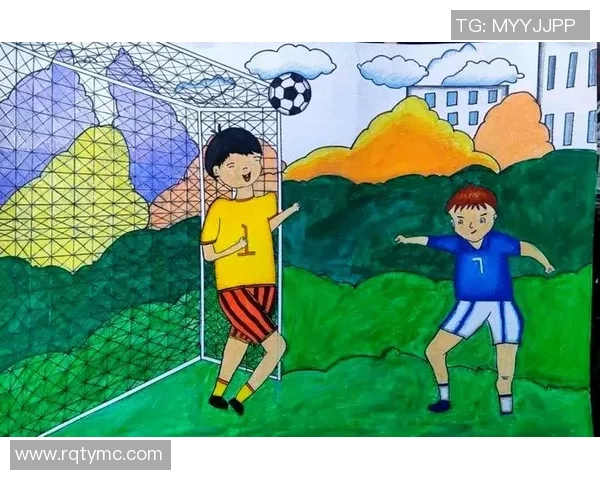 足球球星卡通人物风格创意绘画展现：球场英雄与艺术的完美融合